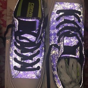 Converse Chuck II lunarlon, reflective, W 9, M 7